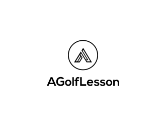 AGolfLesson logo design by RIANW