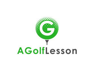 AGolfLesson logo design by BlessedArt