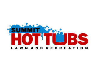 Summit Hot Tubs Lawn and Recreation logo design by aldesign