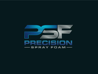 Precision Spray Foam  logo design by ndaru