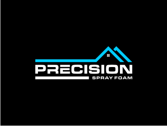 Precision Spray Foam  logo design by Gravity