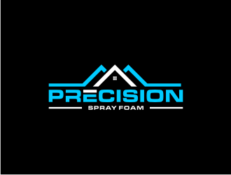 Precision Spray Foam  logo design by Gravity