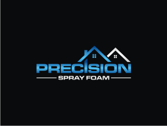 Precision Spray Foam  logo design by Zeratu
