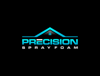 Precision Spray Foam  logo design by haidar
