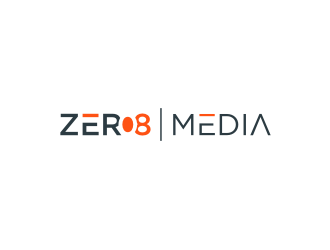 Zero 8 Media logo design by Zeratu