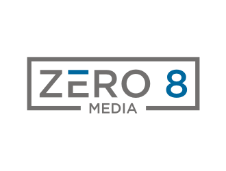 Zero 8 Media logo design by rief