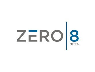Zero 8 Media logo design by rief