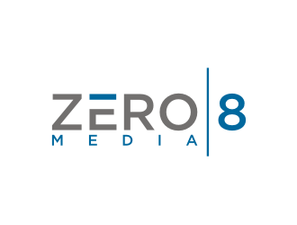 Zero 8 Media logo design by rief