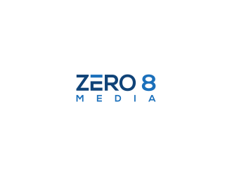 Zero 8 Media logo design by RIANW