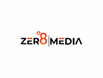 Zero 8 Media logo design by haidar