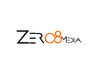 Zero 8 Media logo design by qqdesigns