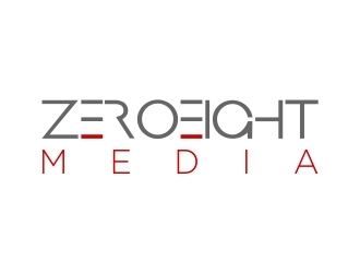 Zero 8 Media logo design by dibyo