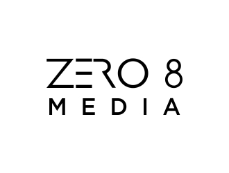 Zero 8 Media logo design by dibyo