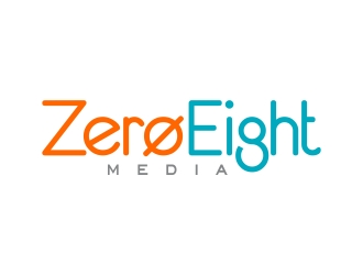 Zero 8 Media logo design by cikiyunn