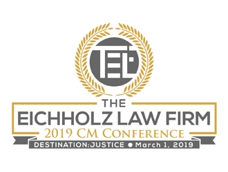 The Eichholz Law Firm 2019 CM Conference logo design by MAXR