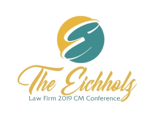 The Eichholz Law Firm 2019 CM Conference logo design by ElonStark
