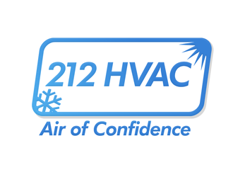 212 HVAC logo design by megalogos