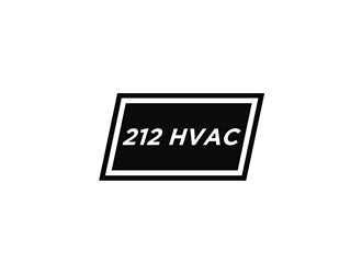 212 HVAC logo design by blackcane