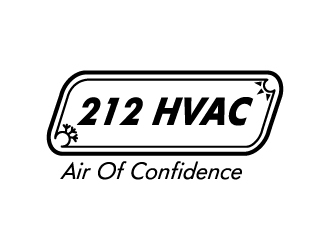 212 HVAC logo design by dibyo