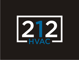 212 HVAC logo design by rief