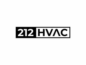 212 HVAC logo design by haidar