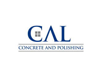 CAL Concrete and Polishing logo design by ingepro