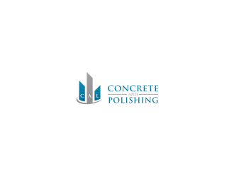 CAL Concrete and Polishing logo design by sitizen