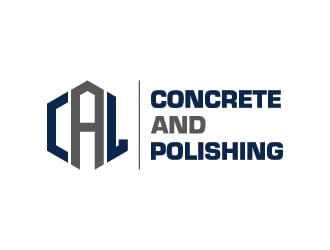CAL Concrete and Polishing logo design by Fear