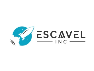 Escavel Inc logo design by nehel