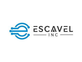 Escavel Inc logo design by nehel