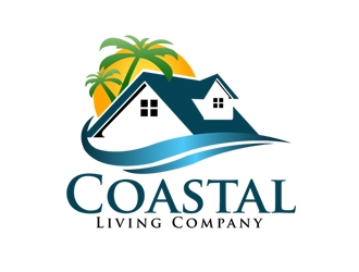 Coastal Living Company logo design by nikkl