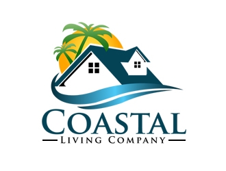 Coastal Living Company logo design by nikkl