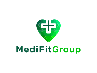 MediFit Group logo design by BlessedArt