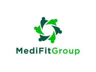 MediFit Group logo design by BlessedArt