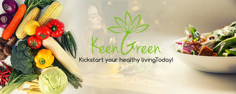 Keen Green logo design by heba