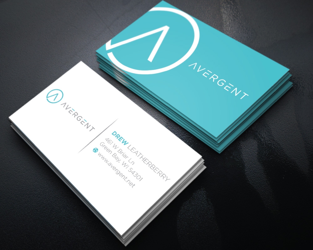 Avergent logo design by Boomstudioz