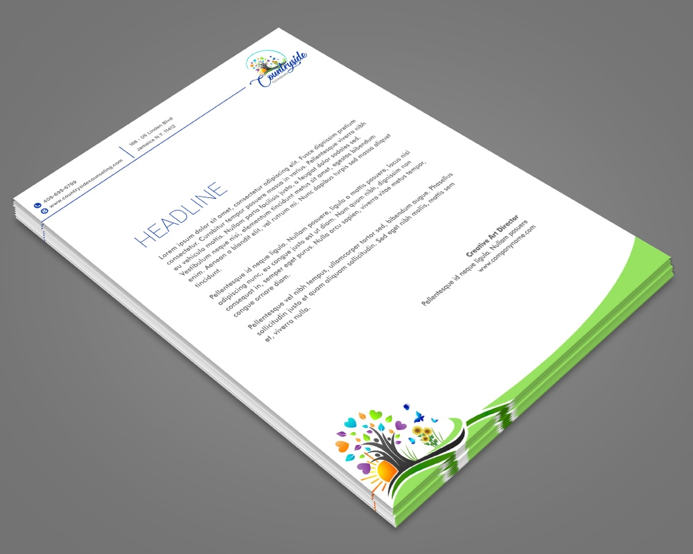 Countryside Counseling logo design by Boomstudioz