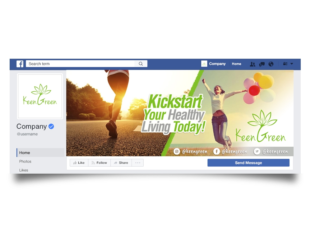 Keen Green logo design by Realistis