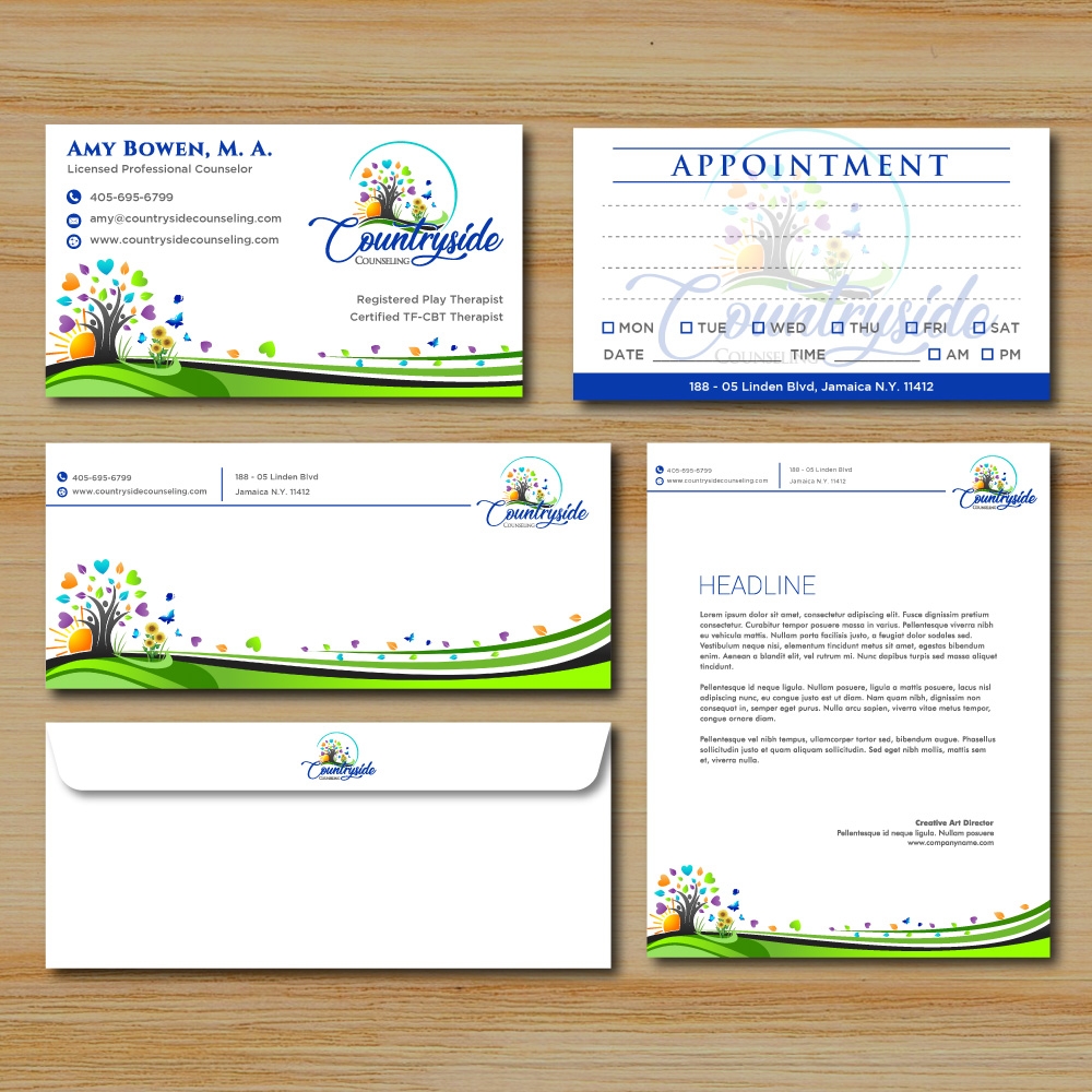 Countryside Counseling logo design by Boomstudioz