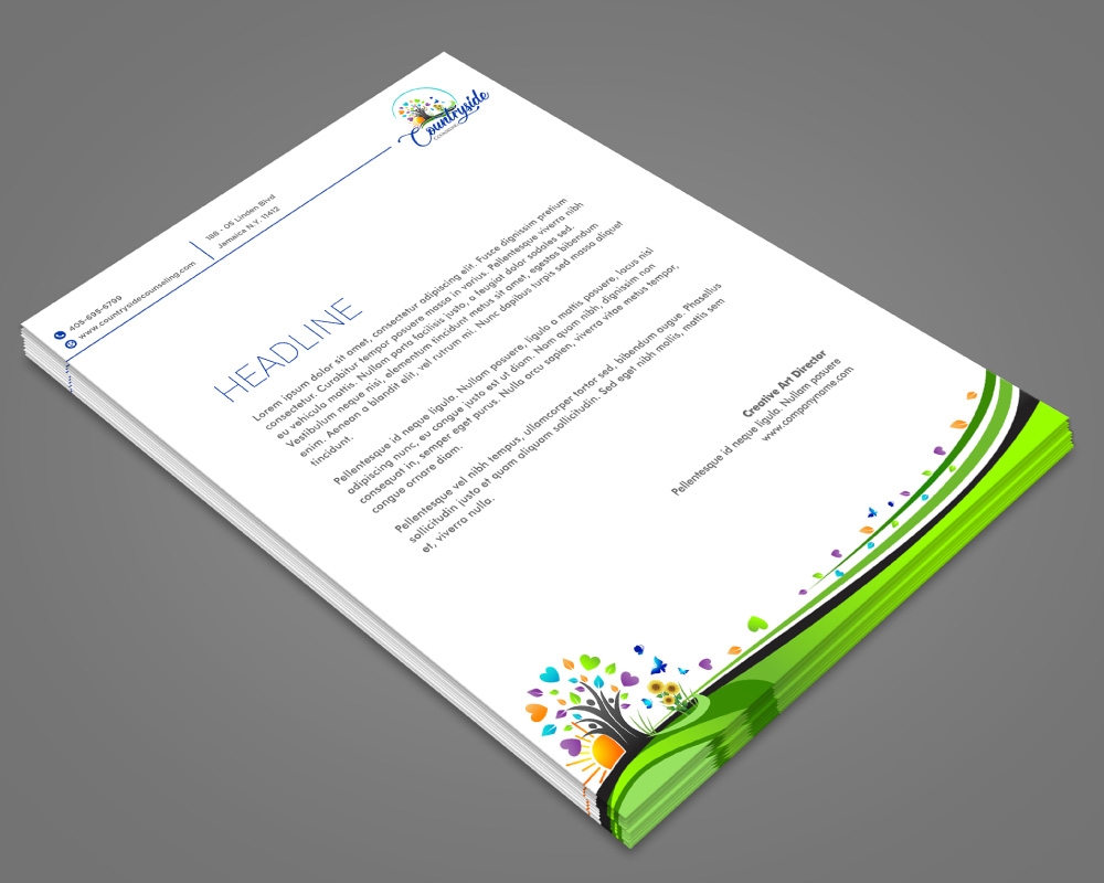 Countryside Counseling logo design by Boomstudioz