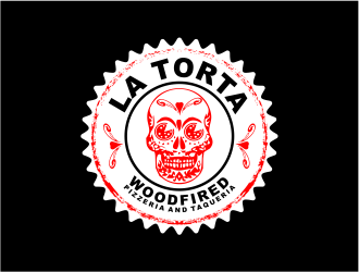 La Torta Woodfired Pizzeria and Taqueria logo design by meliodas