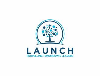LAUNCH logo design by Kindo