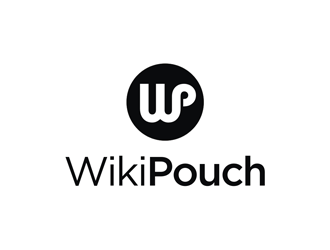 WikiPouch logo design by logolady