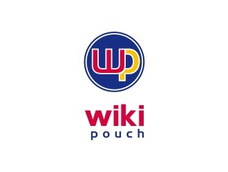 WikiPouch logo design by 6king