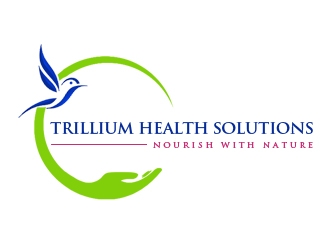 Trillium Health Solutions logo design by nikkl