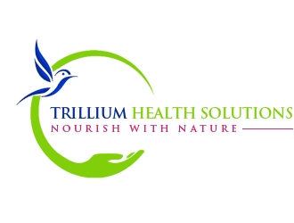 Trillium Health Solutions logo design by nikkl