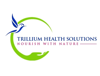Trillium Health Solutions logo design by nikkl