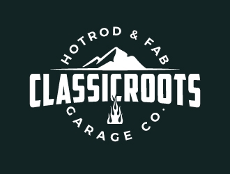 Classic Roots Garage Co. - Hotrod & Fab logo design by dchris