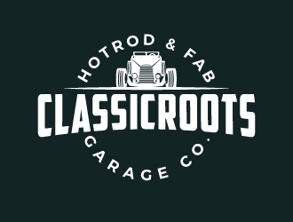Classic Roots Garage Co. - Hotrod & Fab logo design by dchris