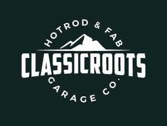 Classic Roots Garage Co. - Hotrod & Fab logo design by dchris